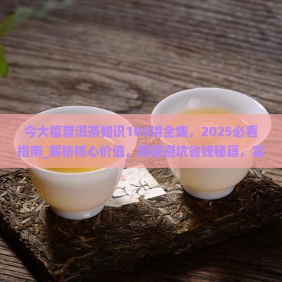今大福普洱茶知识100讲全集