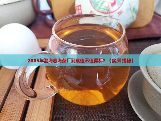 勐海春海茶厂2005年 勐海春海茶厂2005年