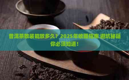 普洱茶散装可以存放吗现在