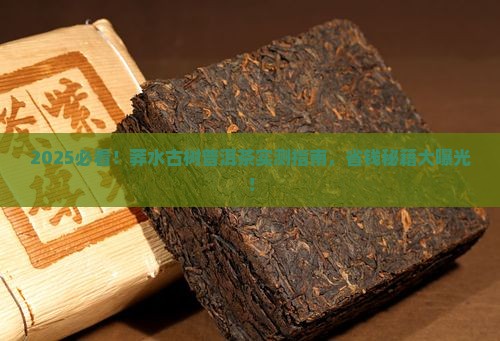 莽水古树普洱茶