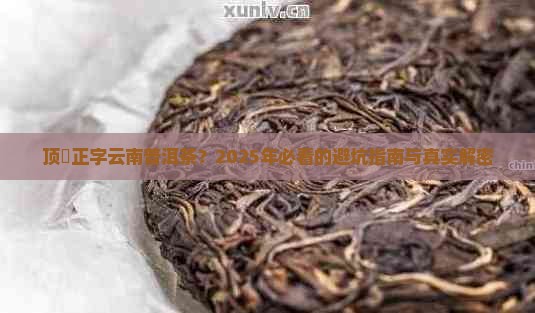 顶舊正字云南普洱茶
