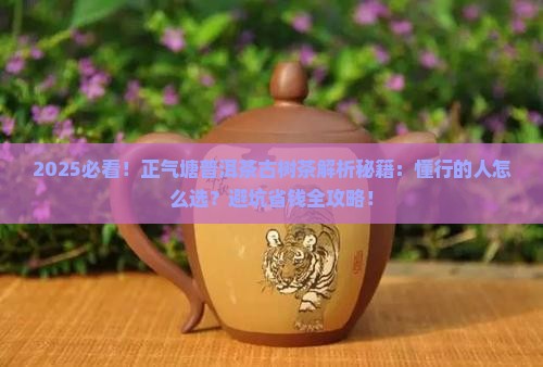 正气塘普洱茶古树茶特点