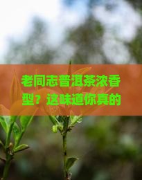 老同志普洱茶浓香型