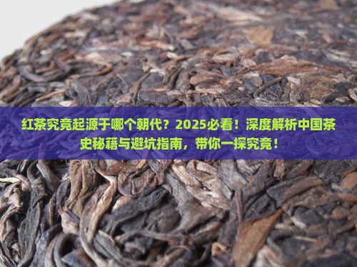 红茶出现于哪个朝代