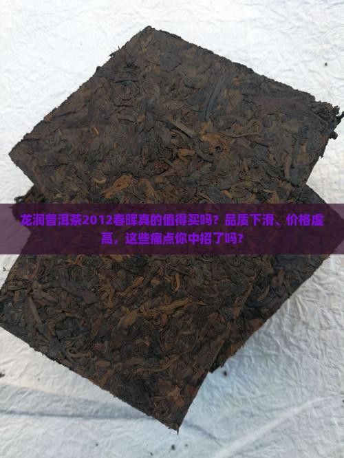龙润普洱茶2012春晖