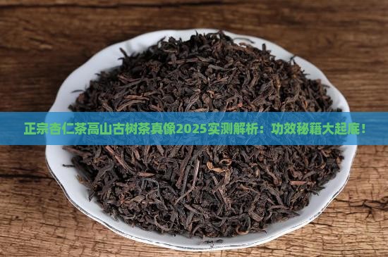 正宗杏仁茶高山古树茶有什么功效