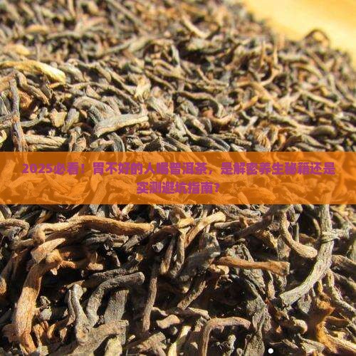 胃不太好的人能喝普洱茶