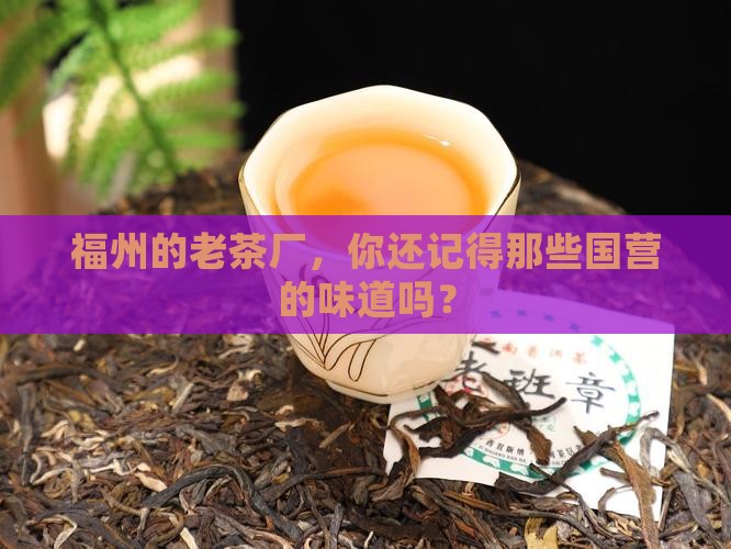 福州国营茶厂有哪些