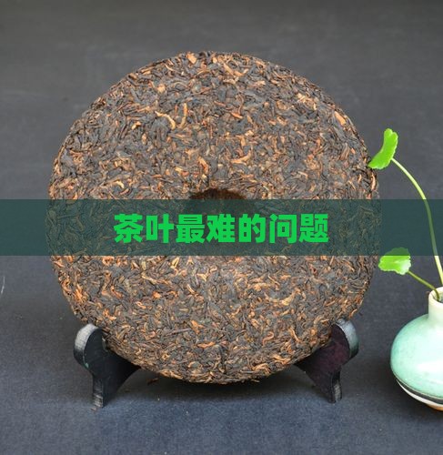 茶叶最难的问题