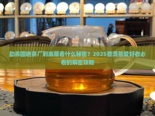 国艳普洱茶勐养国艳茶厂