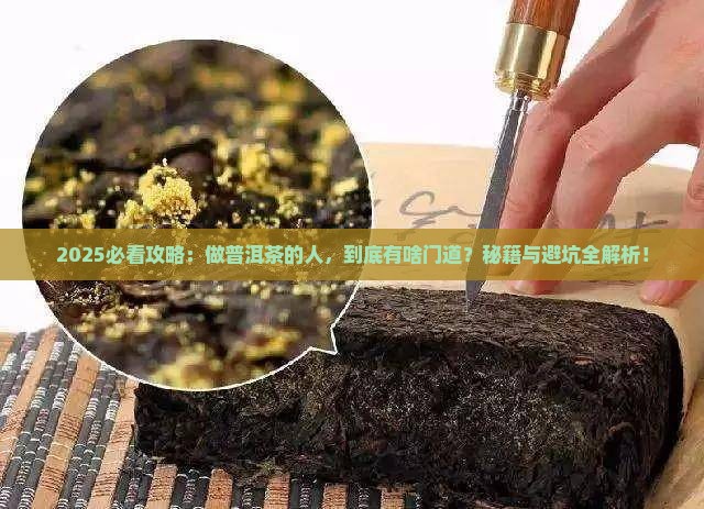 如何形容做普洱茶的人