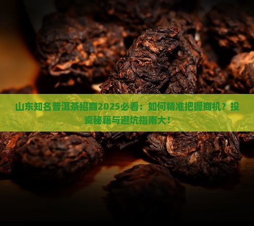 山东知名普洱茶招商