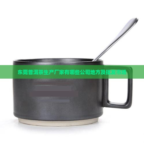 东莞普洱茶生产厂家有哪些公司地方及批发市场