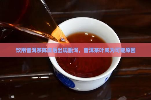饮用普洱茶陈皮后出现腹泻，普洱茶叶或为可能原因