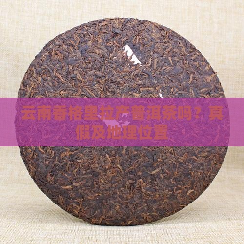 云南香格里拉产普洱茶吗？真假及地理位置