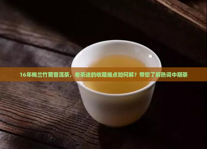 16年梅兰竹菊普洱茶
