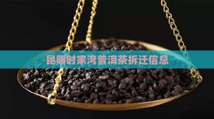 昆明时家湾普洱茶