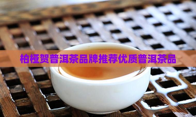 柏桠贺喊普洱茶
