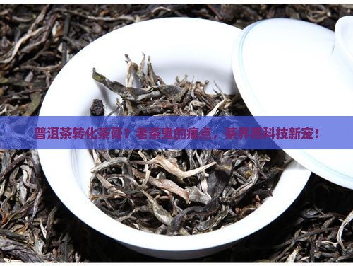 普洱茶转化茶膏