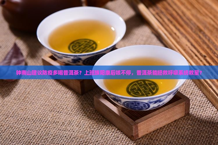 钟南山建议防疫多喝普洱茶