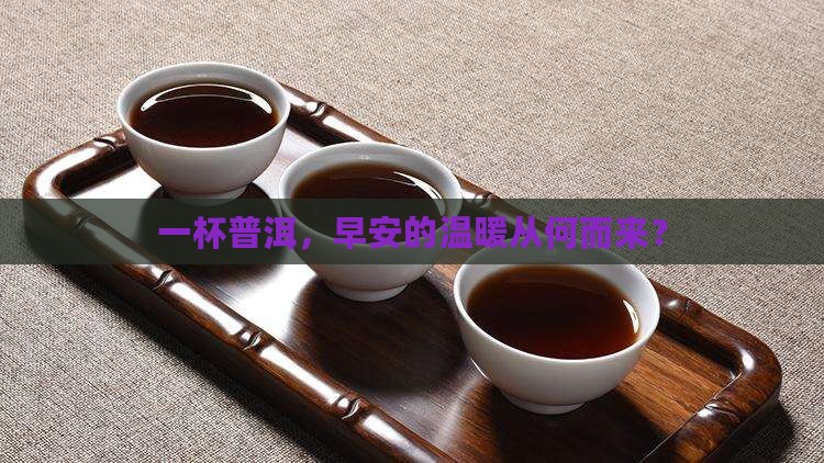 普洱茶早安问候