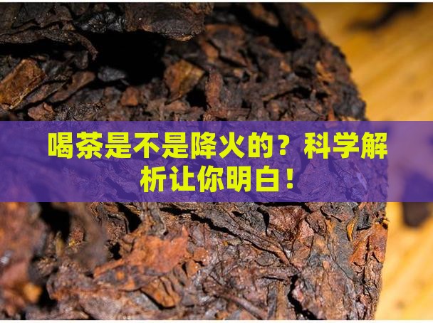 喝茶是不是降火的