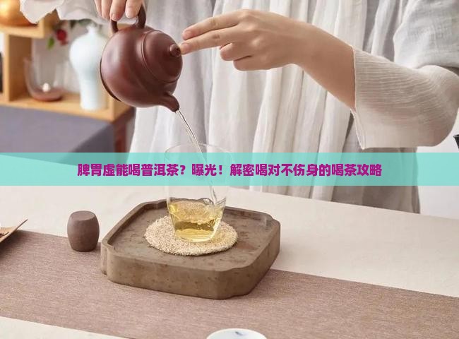 脾胃虚能喝普洱茶