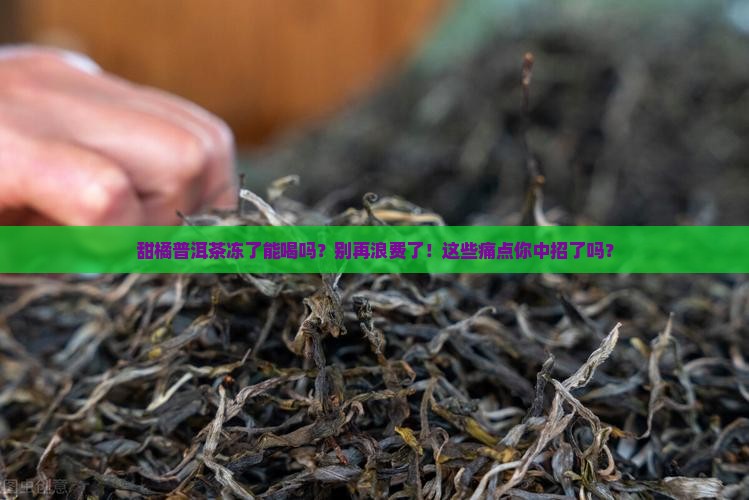 甜橘普洱茶冻了能喝吗