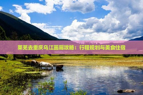莱芜去重庆乌江画廊攻略：行程规划与美食住宿