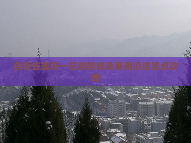 自贡去重庆一日游路线及费用沿途景点攻略