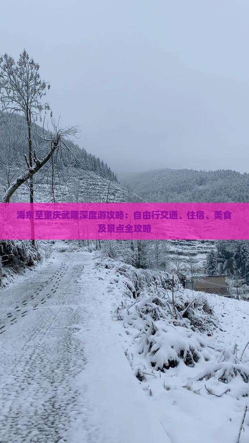 海东至重庆武隆深度游攻略：自由行交通、住宿、美食及景点全攻略