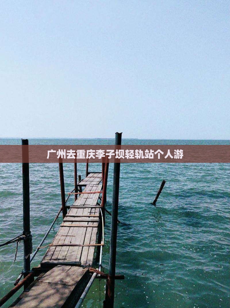 广州去重庆李子坝轻轨站个人游
