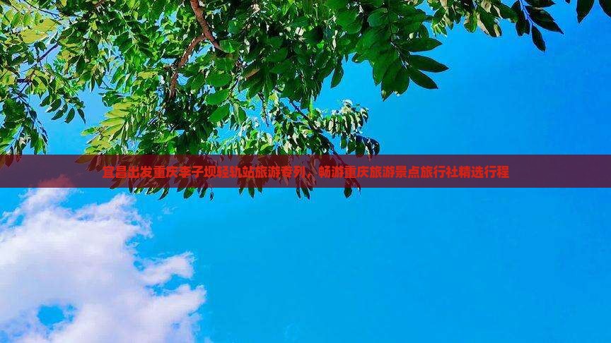 宜昌出发重庆李子坝轻轨站旅游专列，畅游重庆旅游景点旅行社精选行程