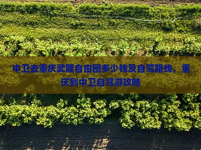 中卫去重庆武隆自由团