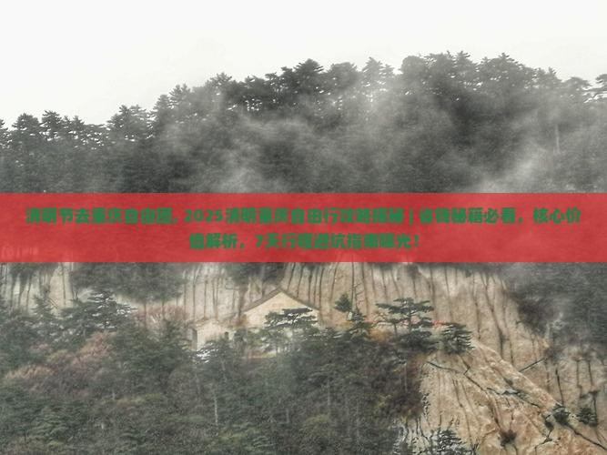 清明节去重庆自由团