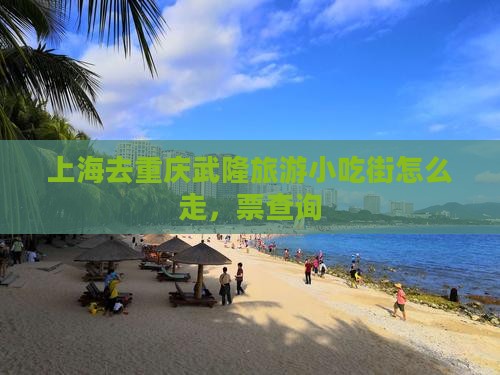 上海去重庆武隆旅游小吃