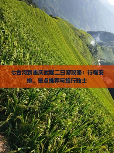 七台河到重庆武隆二日游攻略：行程安排、景点推荐与旅行贴士