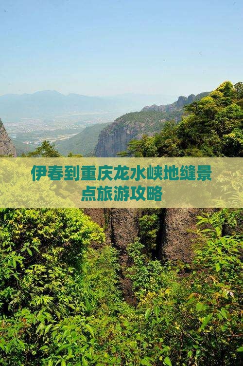 伊春到重庆龙水峡地缝景点旅游攻略
