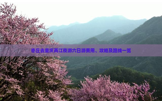 枣庄去重庆两江夜游六日游费用、攻略及路线一览