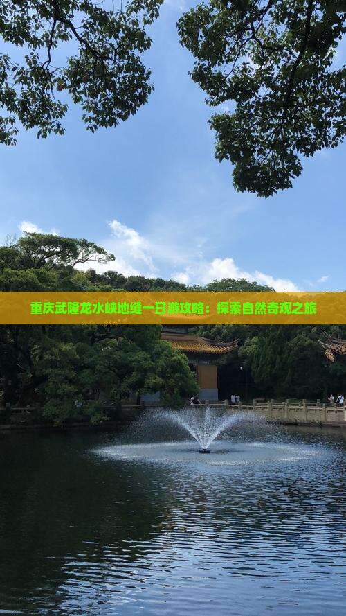 重庆武隆龙水峡地缝一日游攻略：探索自然奇观之旅