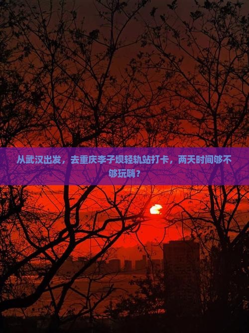 武汉去重庆李子坝轻轨站二日游