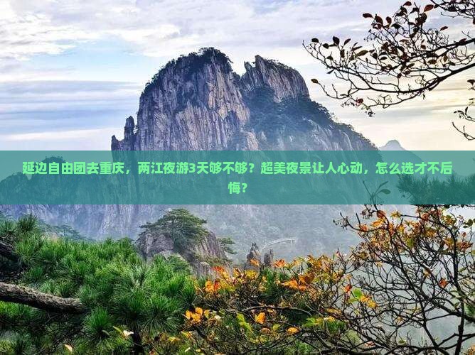 延边去重庆两江夜游自由团