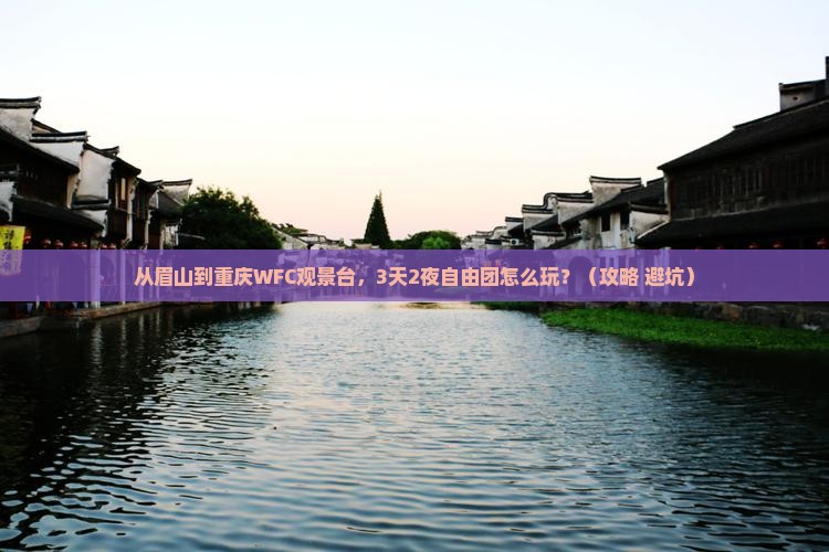 眉山到重庆wfc观景台自由团