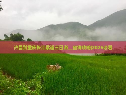 许昌到重庆长江索道三日游