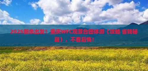 新余到重庆wfc观景台团体旅游 新余到重庆wfc观景台团体旅游