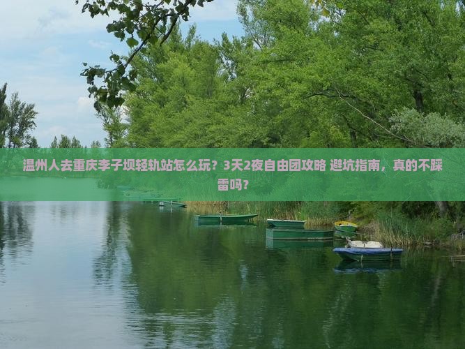 温州去重庆李子坝轻轨站自由团