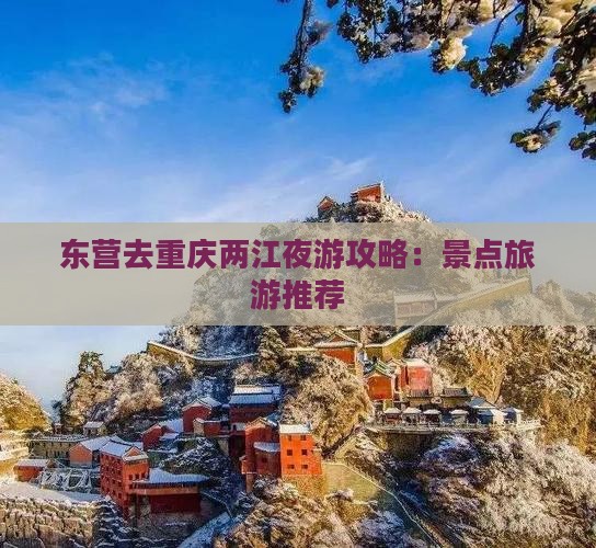 东营去重庆两江夜游个人游