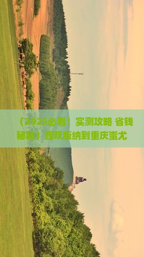 西双版纳到重庆蚩尤九黎城四日游