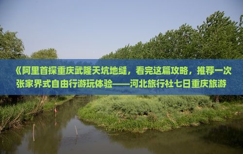 《阿里首探重庆武隆天坑地缝，看完这篇攻略，推荐一次张家界式自由行游玩体验——河北旅行社七日重庆旅游安排服务》