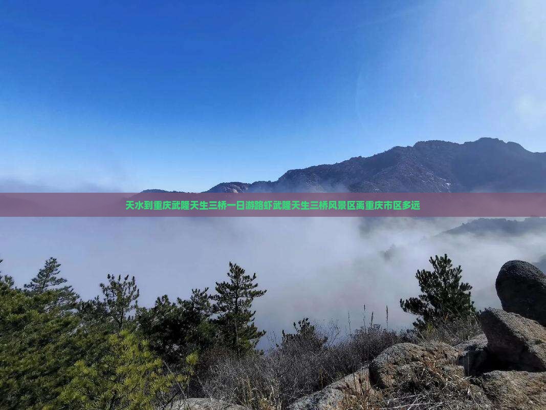 天水到重庆武隆天生三桥一日游路虾武隆天生三桥风景区离重庆市区多远